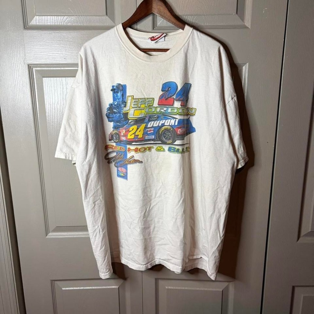 Vintage Jeff Gordon shirt  Size XXL chase authentics nascar racing summer